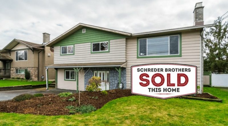 Schreder Brothers Real Estate Group Langley Realtor - Sold