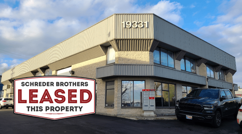 Schreder Brothers Real Estate Group-Realtors-Surrey-19331 Enterprise Way- Leased